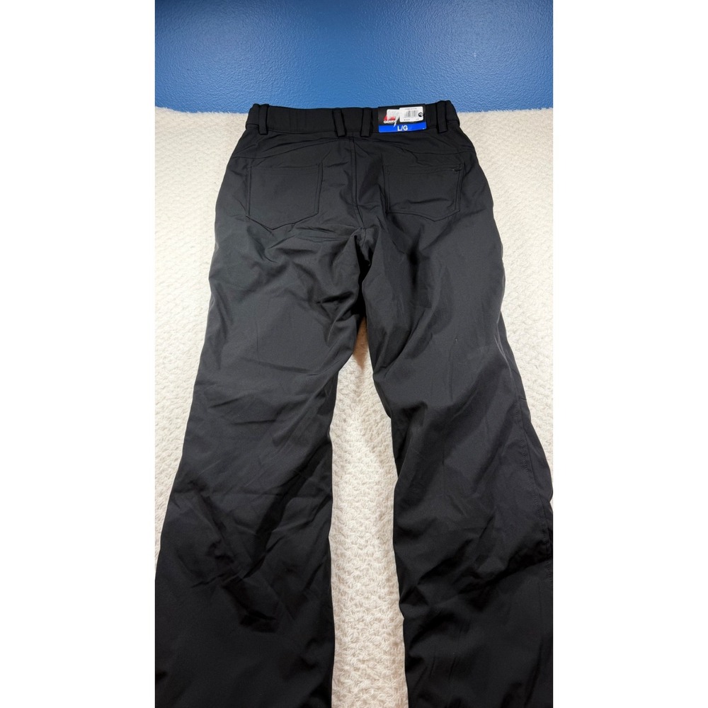 GERRY Women's 4-Way Stretch Water Resistant Fleece Lined Snow Pants, NEW Large